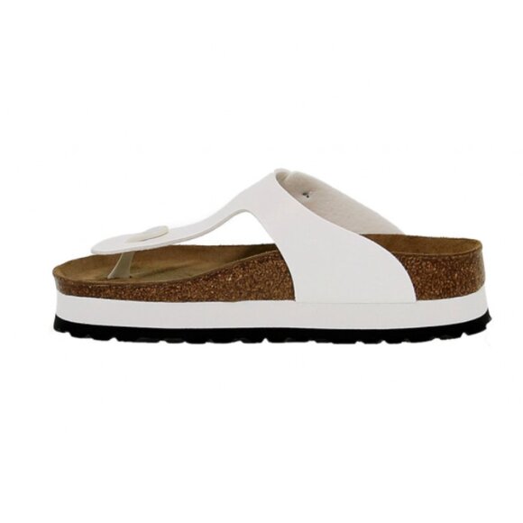 Birkenstock Papillio Gizeh Platform Sandals – White Size EU 36 US Women’s 5–5.5 - Picture 7 of 15